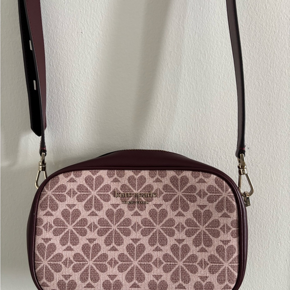 Kate Spade Blush Patterned Crossbody Bag